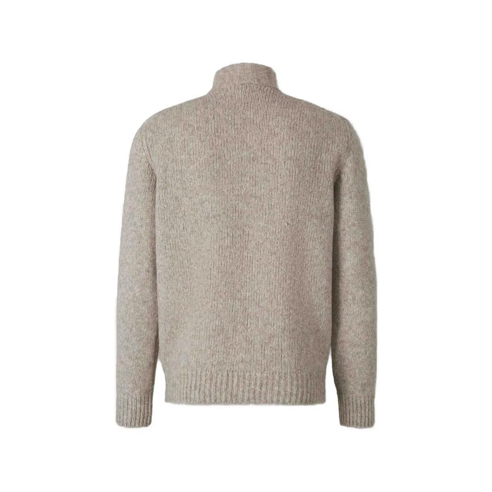 quarter-zip ribbed-knit sweater 3