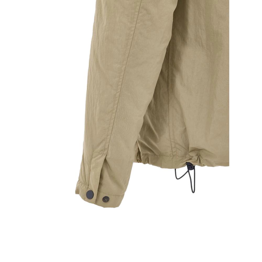 logo-patch flap-pocket jacket 5