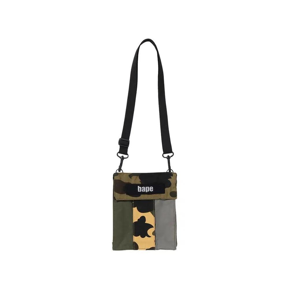 Сумки через плечо BAPE Crazy Pattern Shoulder Bag 'Multicolor' 1