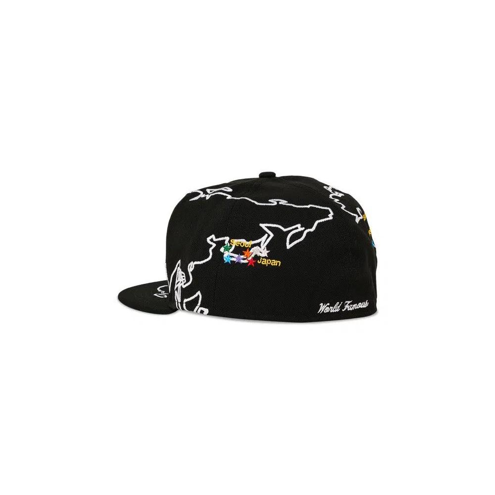 Бейсболки Supreme Worldwide Box Logo New Era 'Black' 3