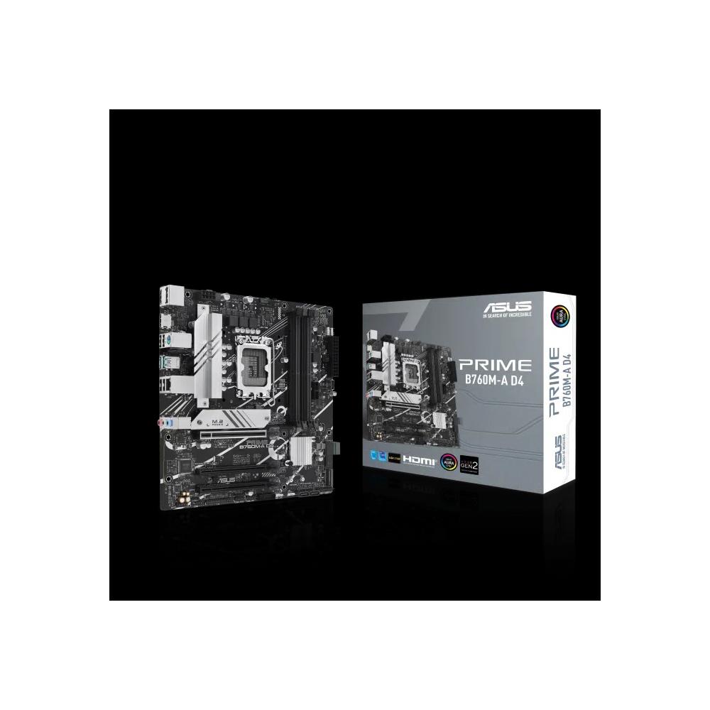 ASUS PRIME B760M-A D4 Micro-ATX материнская плата (DDR4) 1