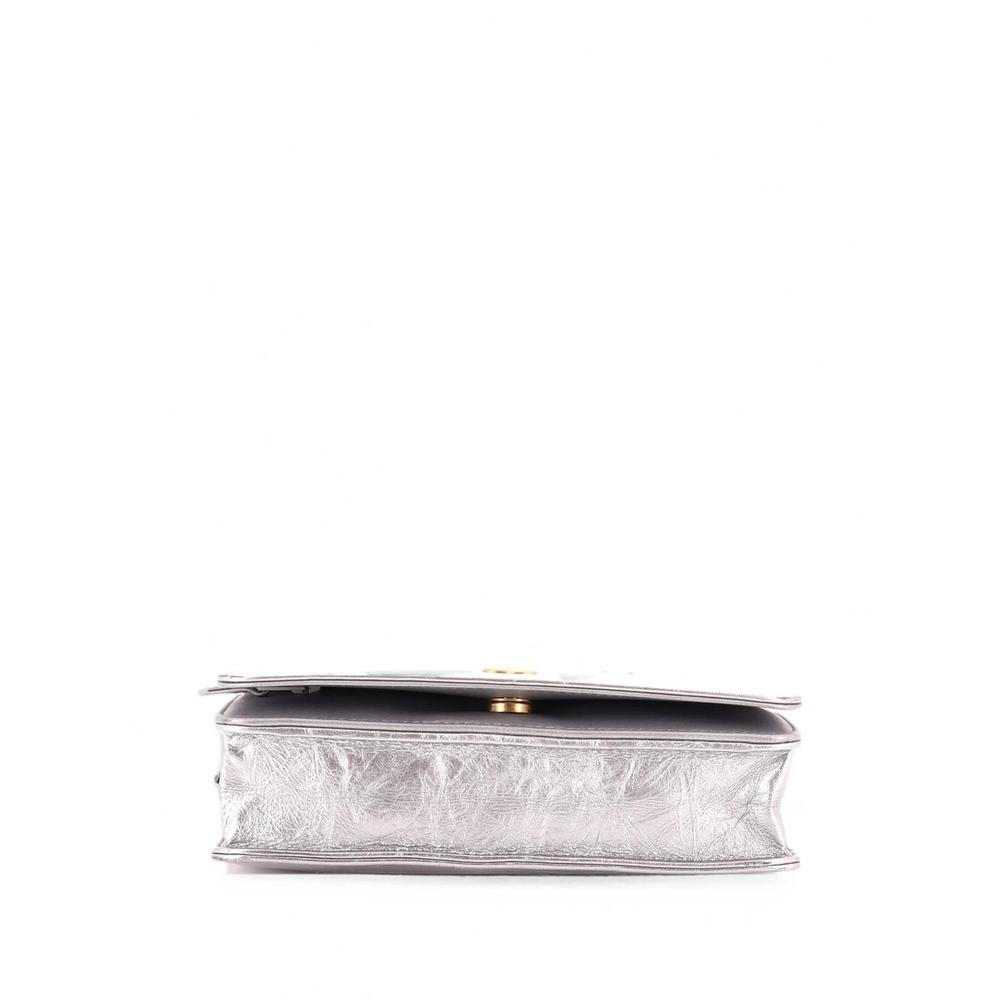 Gabrielle Wallet on Chain Quilted Aged Calfskin crossbody bag 4