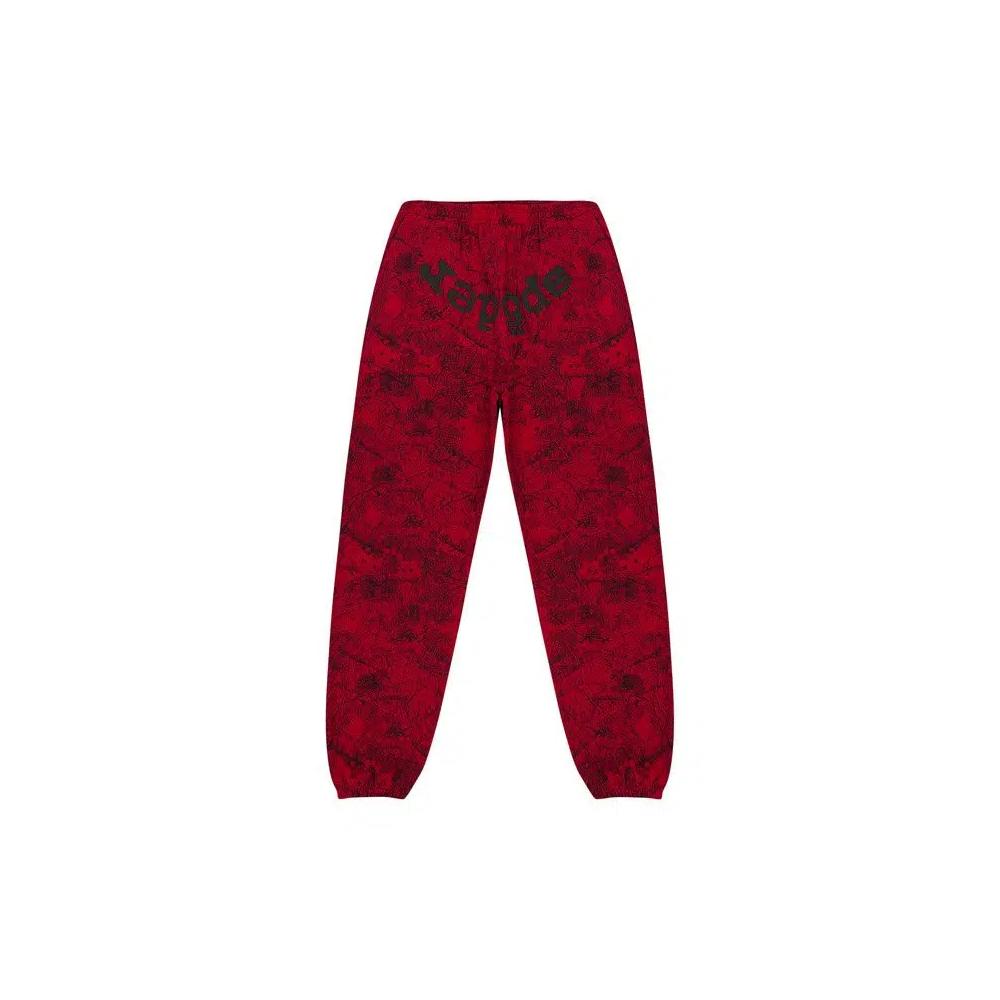Sweatpants Sp5der OG Tree Camo Sweatpant 'Красный' 1