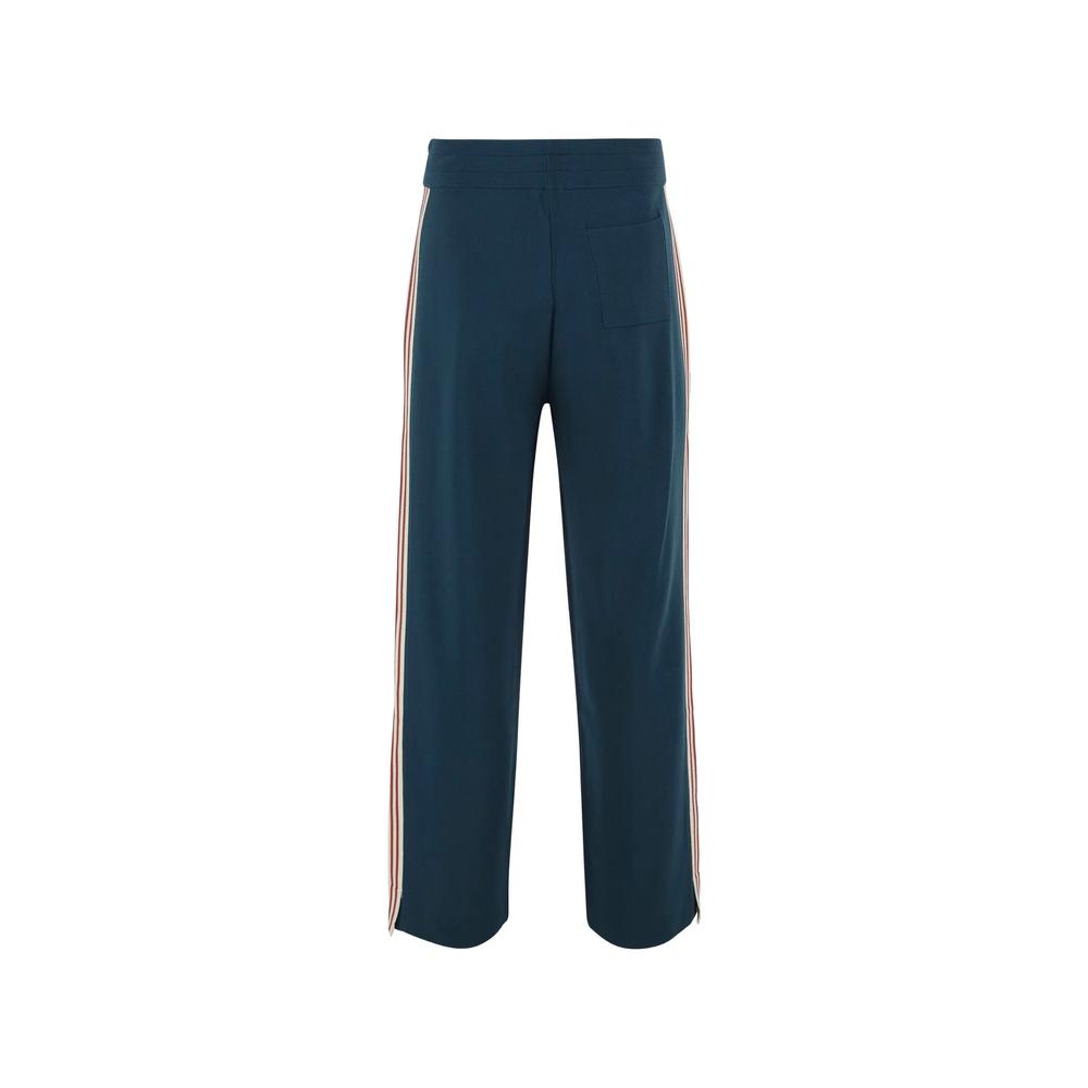 logo-embroidered striped-trim track pants 2
