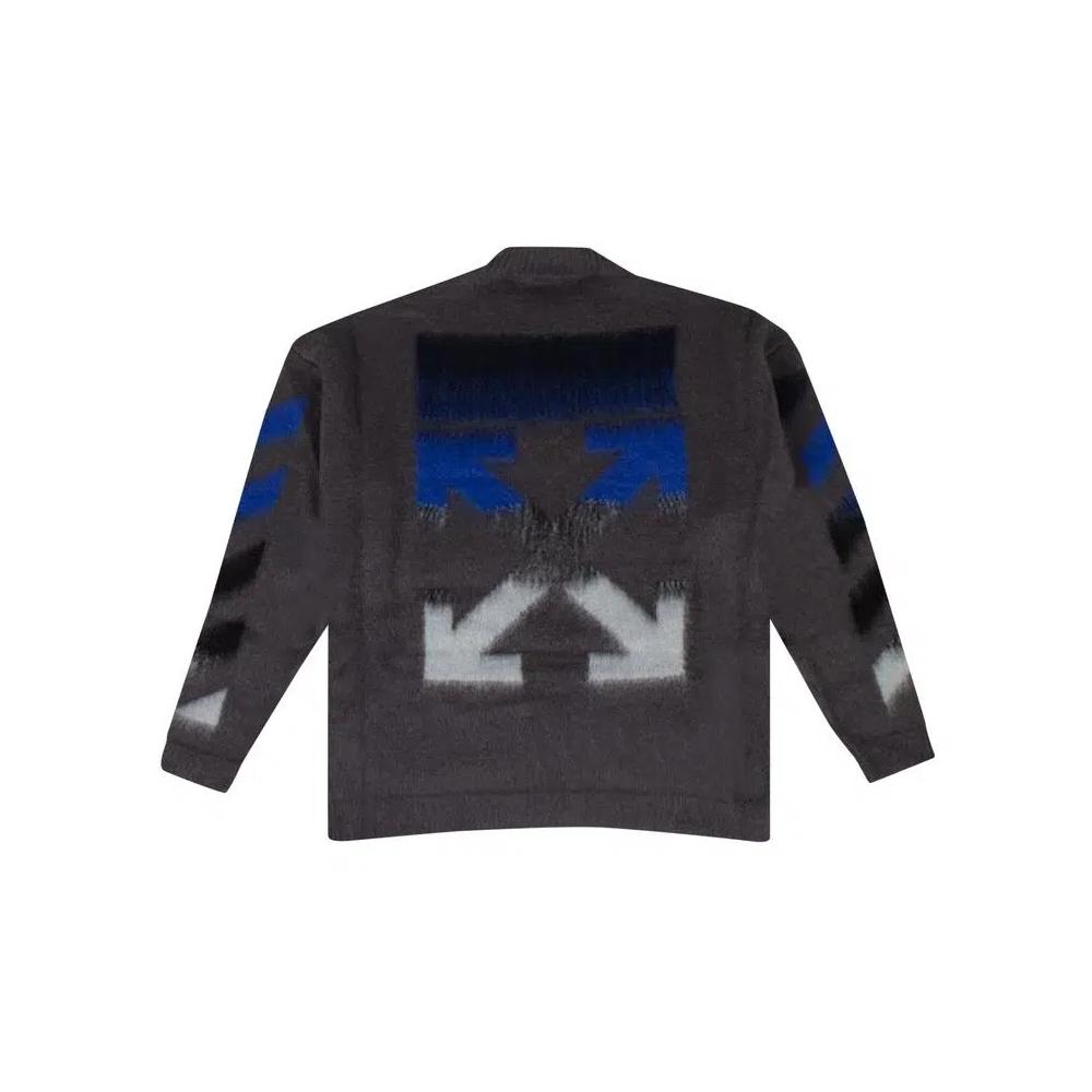 Футболки с длинным рукавом Off-White Diag Brushed Knitwear «Серый» 2