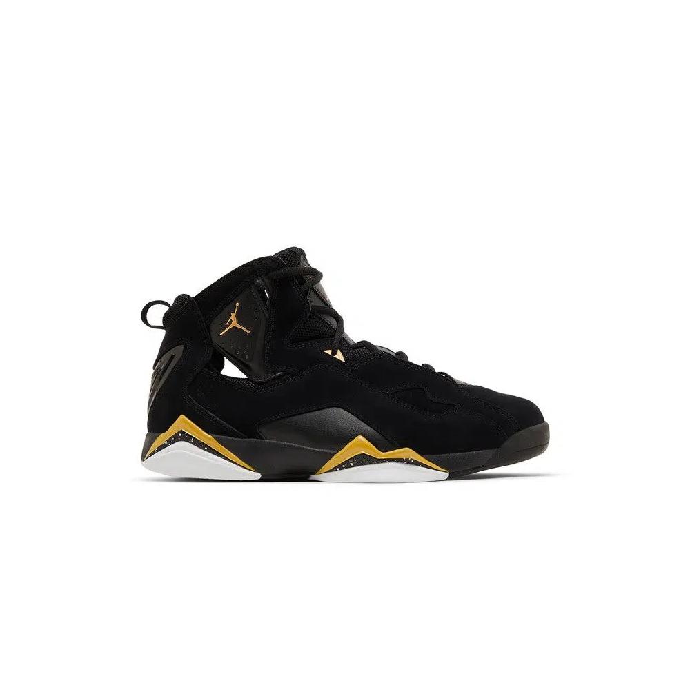 Кроссовки Air Jordan True Flight 'Black Metallic Gold Speckled' 1