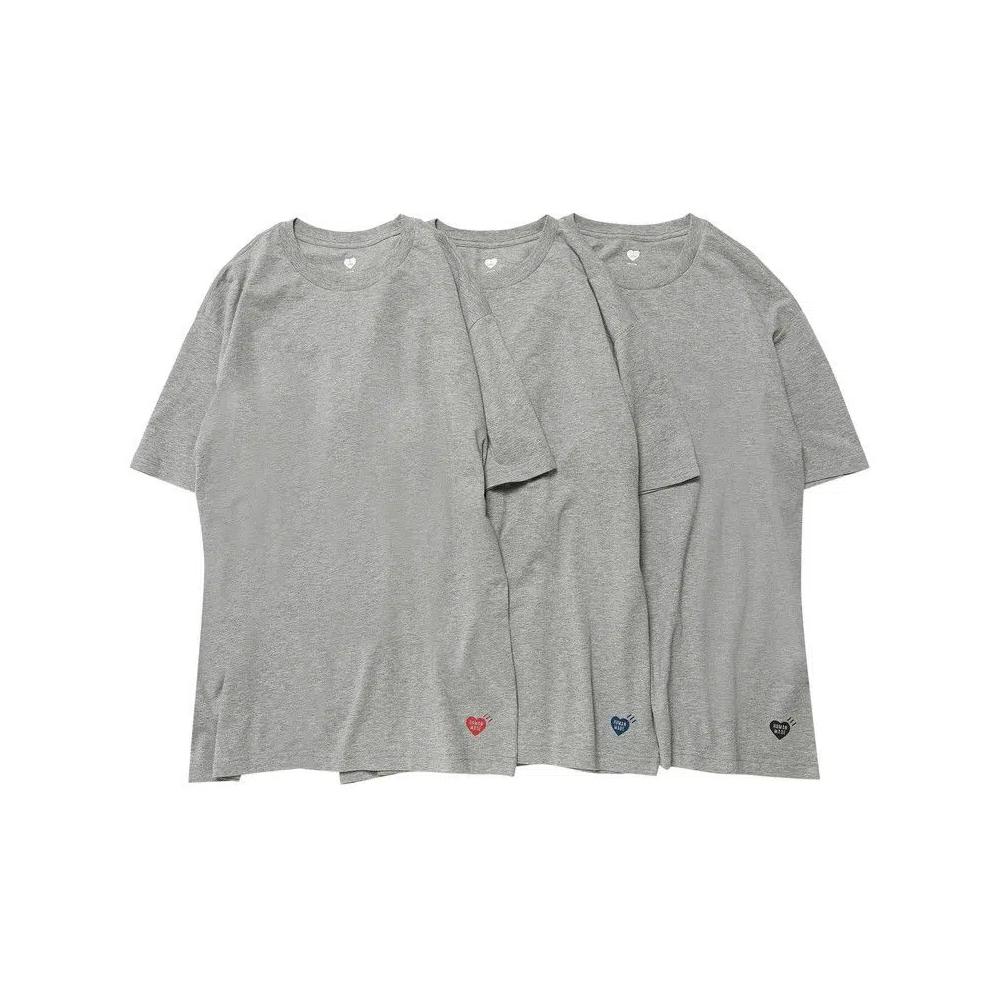 Футболки Human Made Футболка (3 шт.) 'Grey' 1