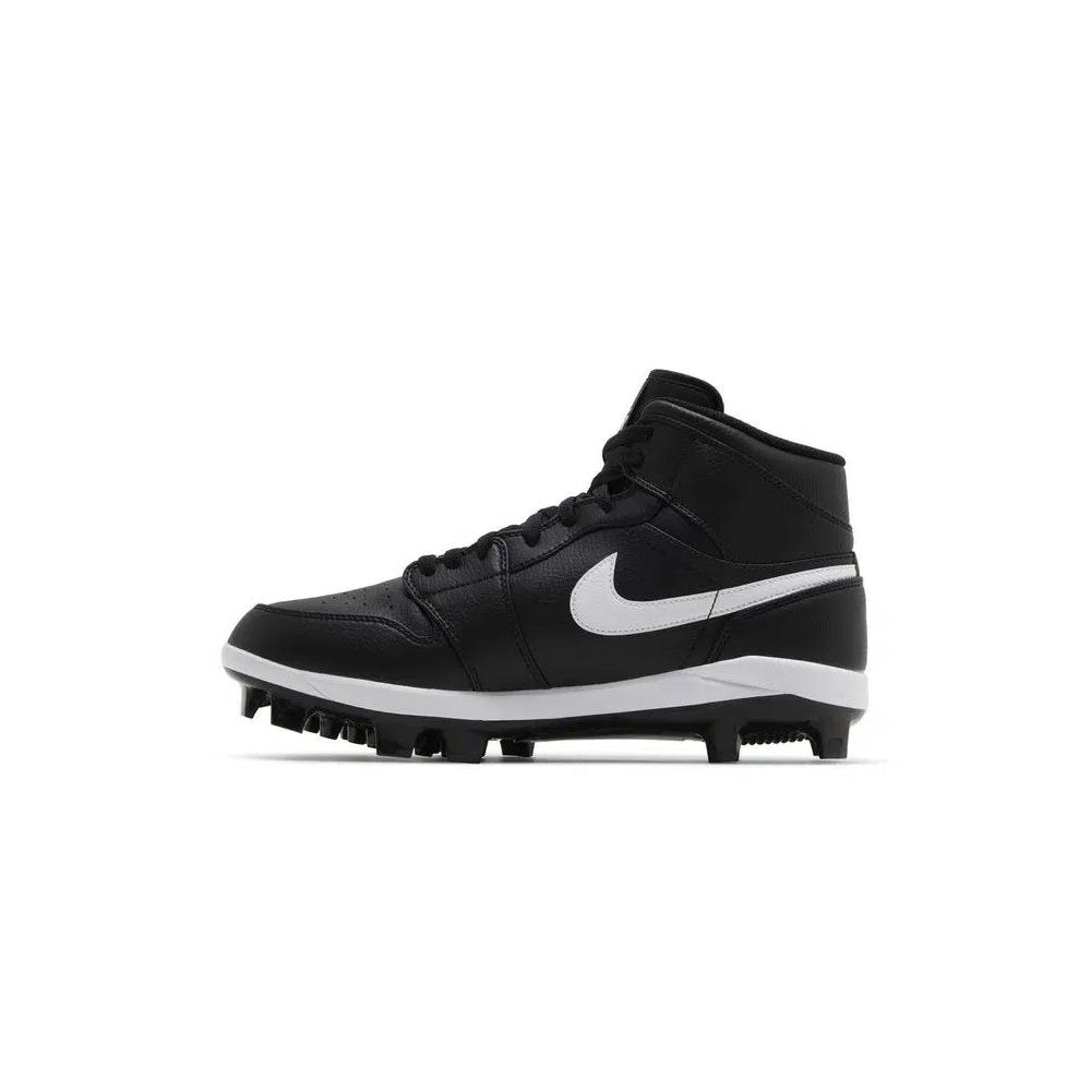 Шиповки Air Jordan 1 Retro MCS 'Black White' 3