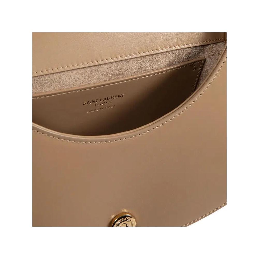 Сумки с ручкой Saint Laurent Voltaire Leather Top Handle 'Dark Toffee' 3