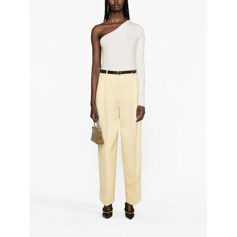 regular butter wool trousers 2
