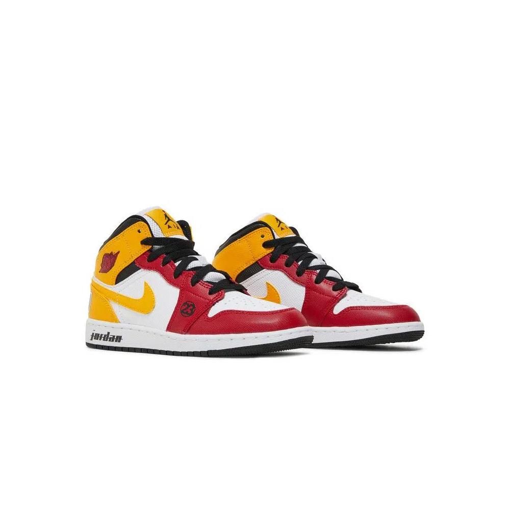Кроссовки Air Jordan 1 Mid SE GS 'Motorsport' 8