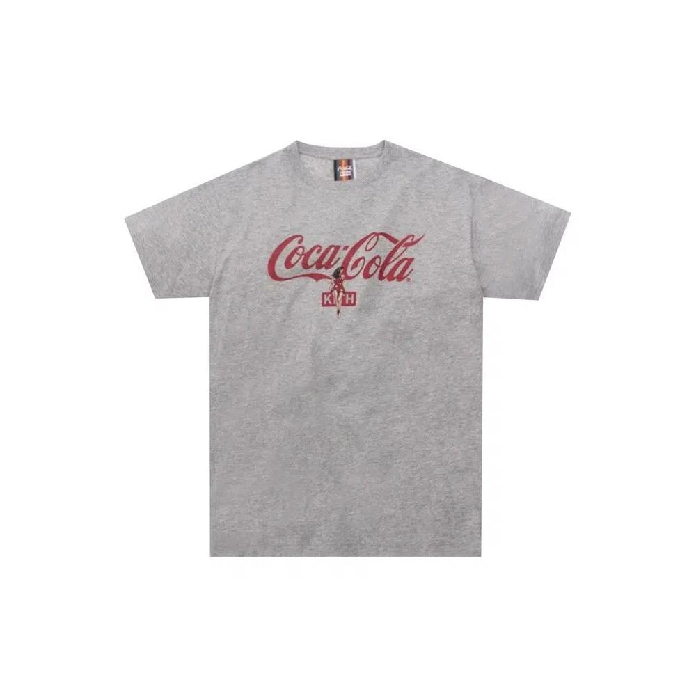 Футболки Kith x Coca-Cola Hula T-Shirt 'Grey' 1
