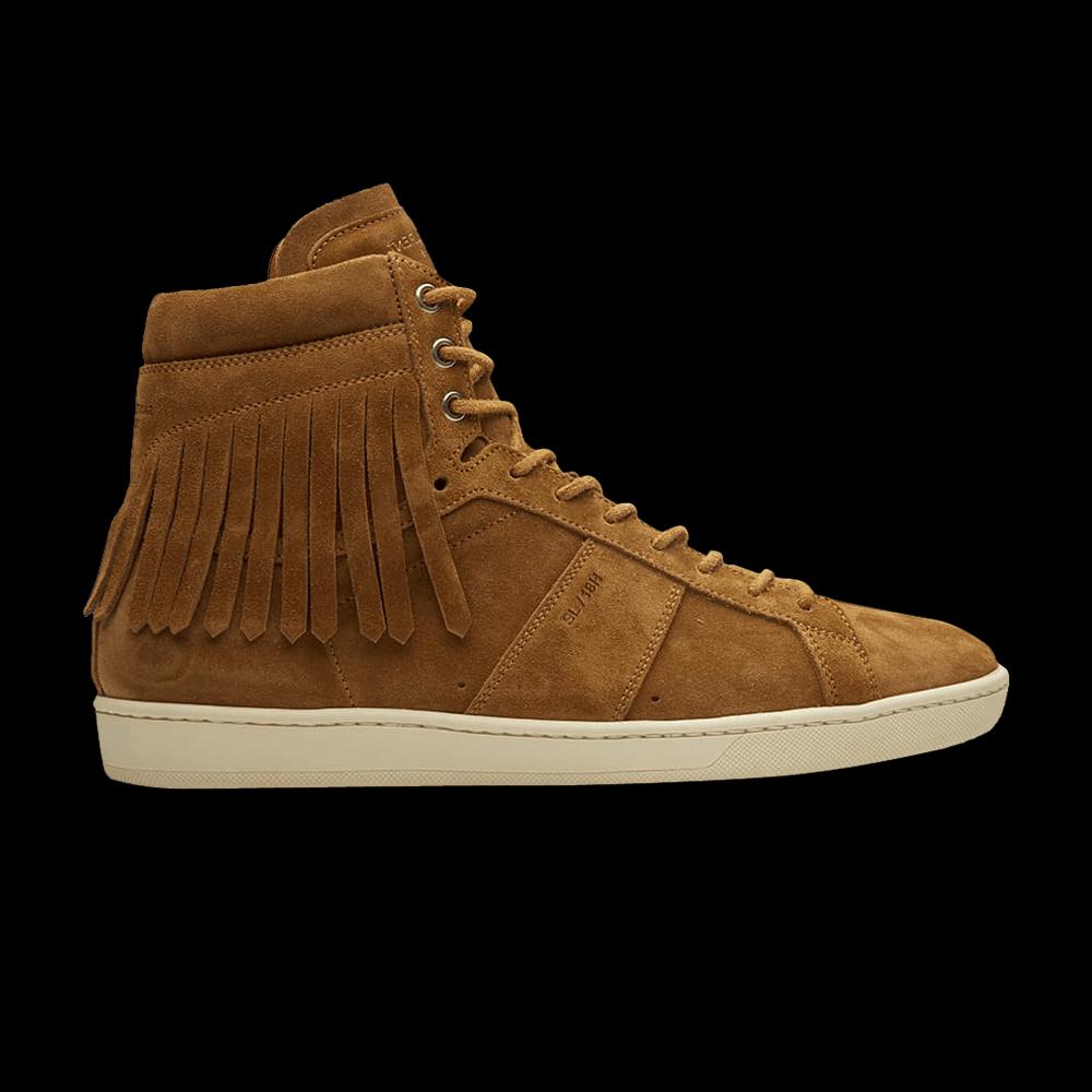 Кроссовки Saint Laurent SL-18 Fringe High 'Tan' 1