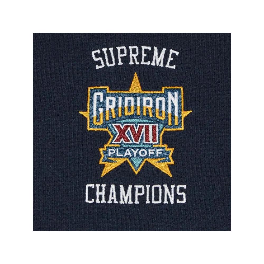 Худи Supreme Playoffs Zip Up Hooded Sweatshirt 'Темно-синий' 3