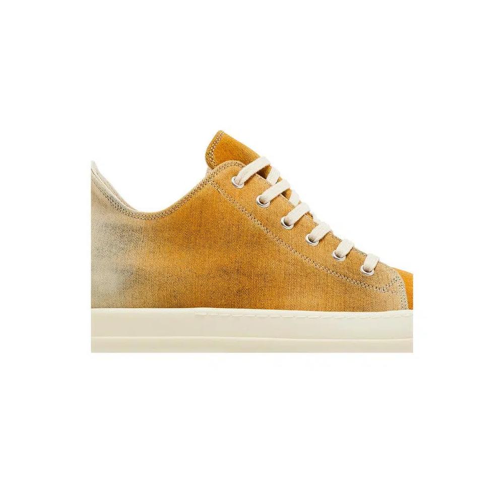 Кроссовки Rick Owens DRKSHDW Lido Denim Low «Sky Orange Degrade» 2