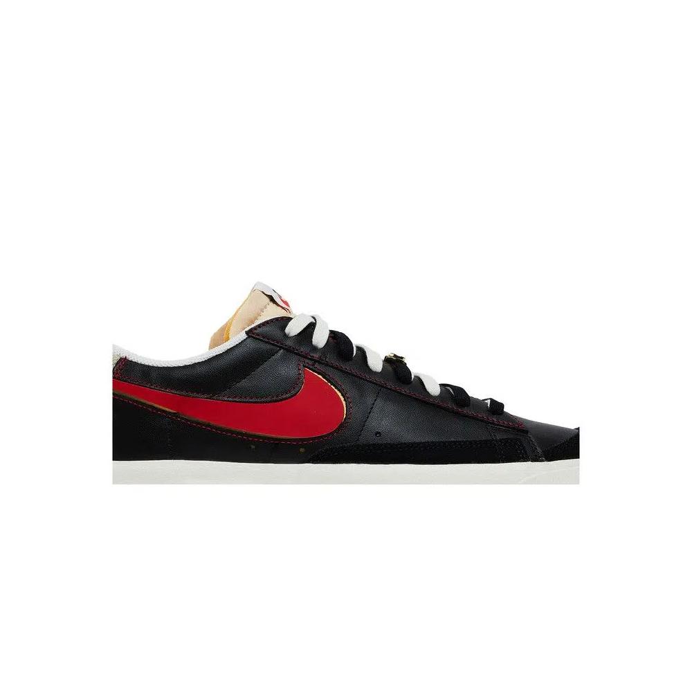 Кроссовки Nike Blazer Low '77 Premium «Removable Swoosh - Black» 2