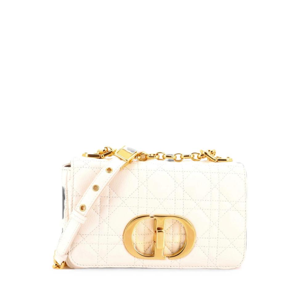 Caro Bag Cannage Quilt Calfskin Small crossbody bag 1