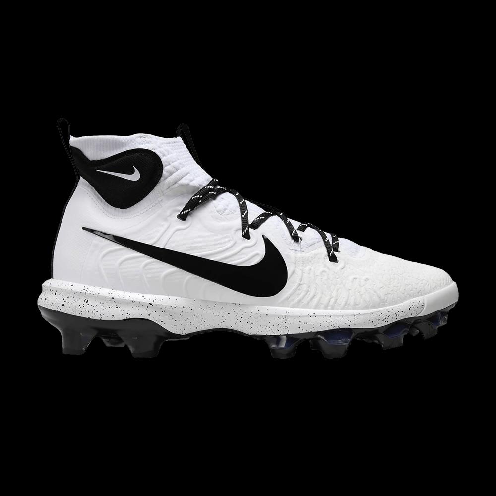 Бутсы Nike Alpha Huarache NXT MCS 'White Black' 1