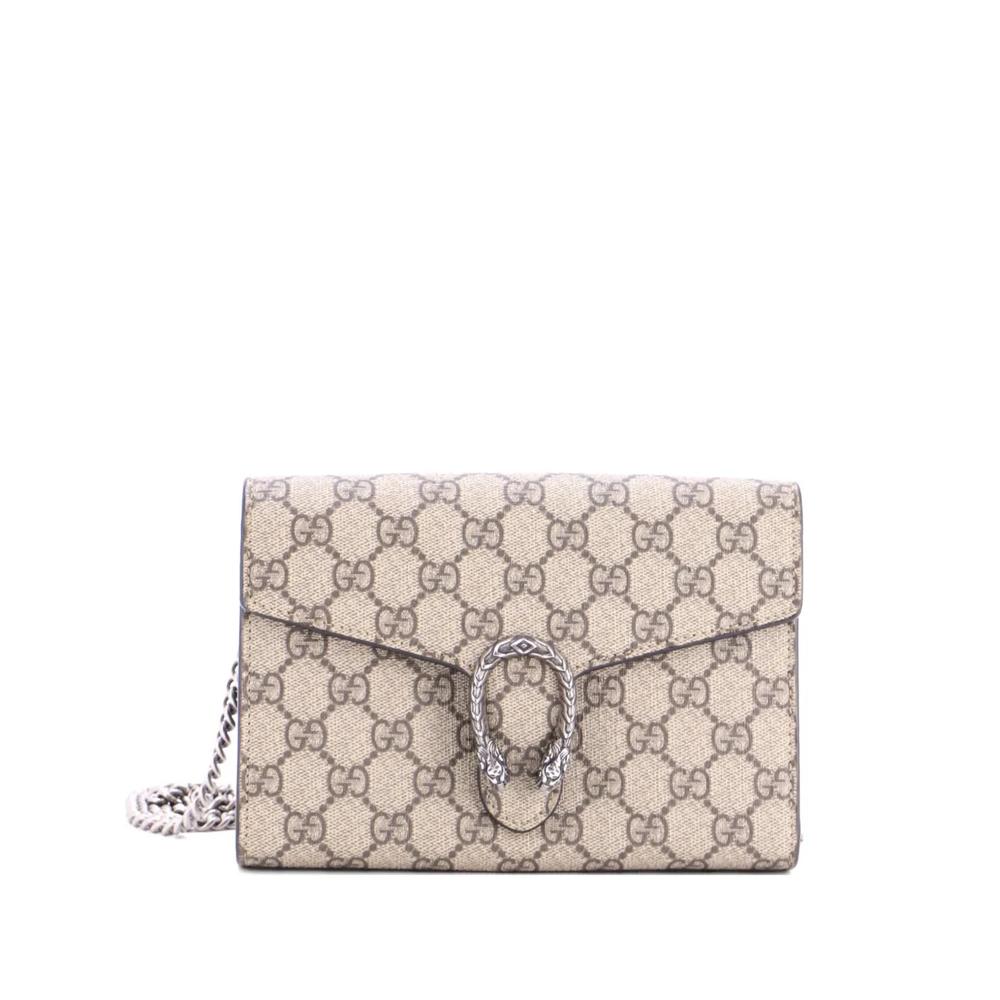 Маленькая сумка через плечо Dionysus Chain Wallet GG Coated Canvas 1