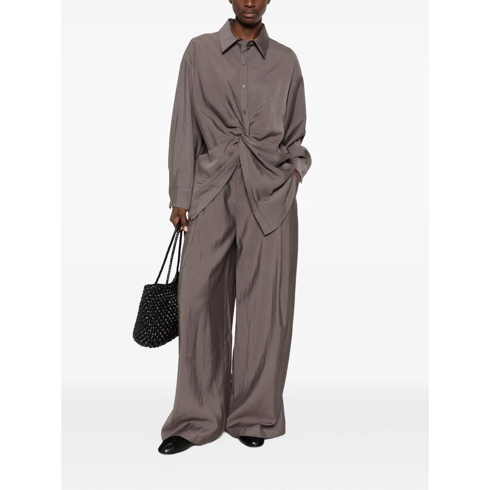 pleated wide-leg trousers 2