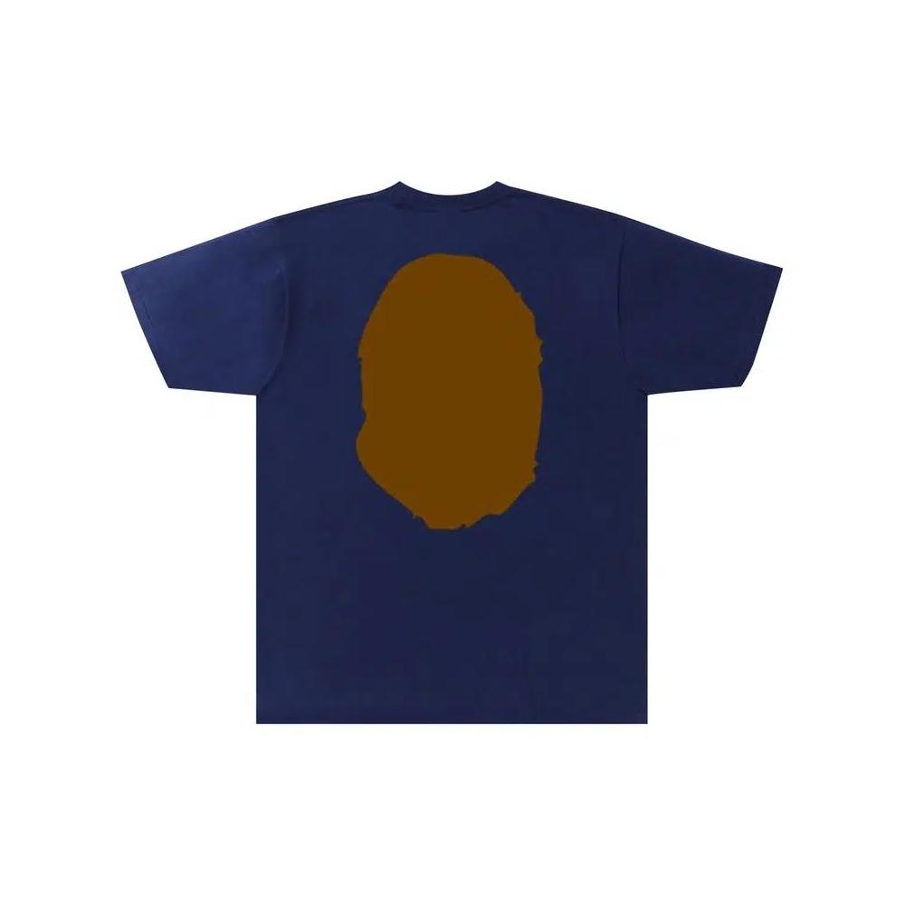 Футболка BAPE Big Ape Head Tee 'Navy' 2