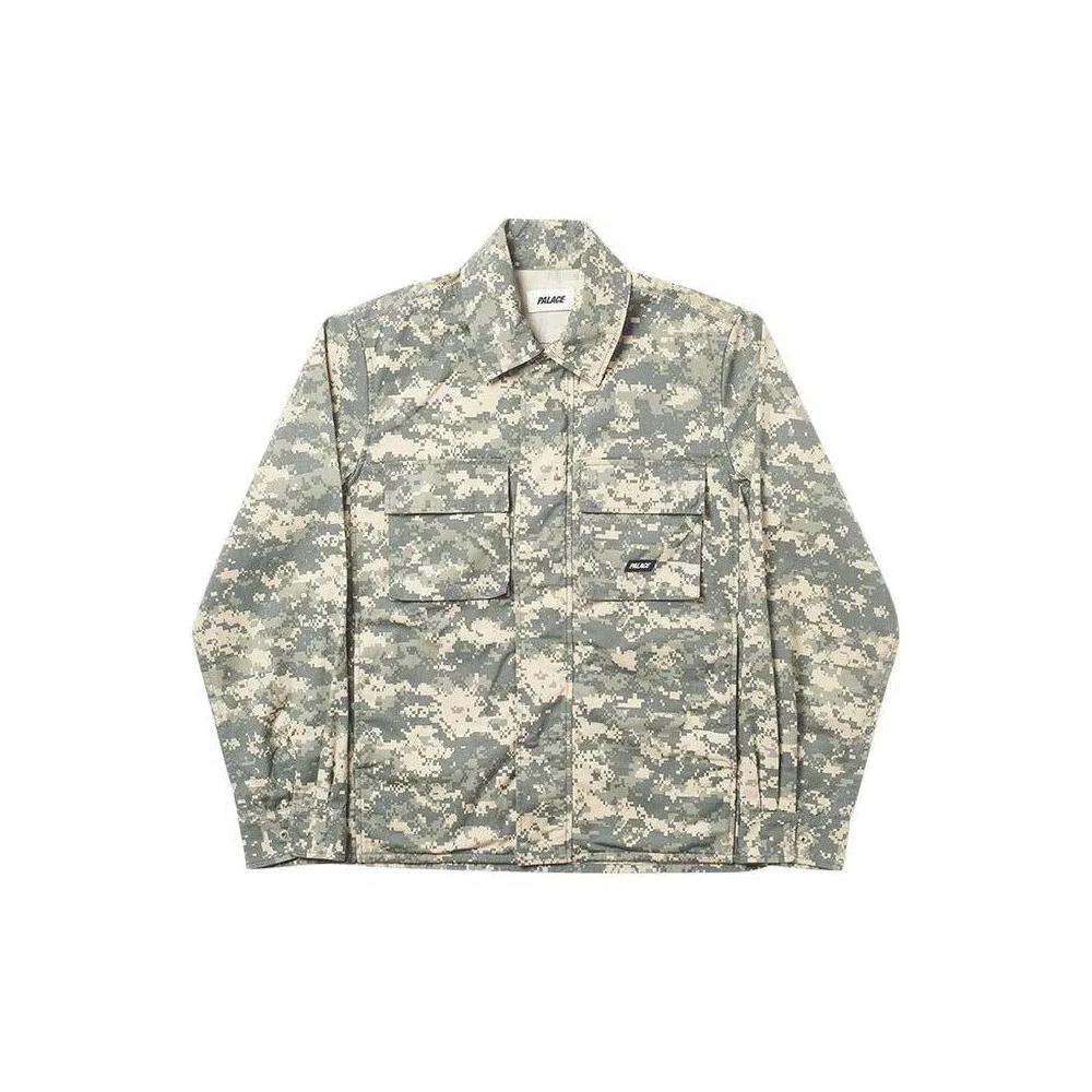 Овершерты Palace Jungle Zip Shirt 'Диги Камо' 1