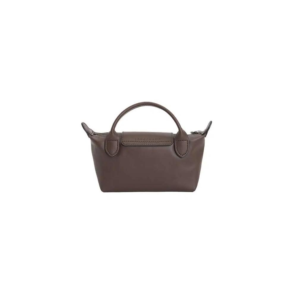 Le Pliage Extra XS Кожаная сумка-кроссбоди Moka 34205987 2