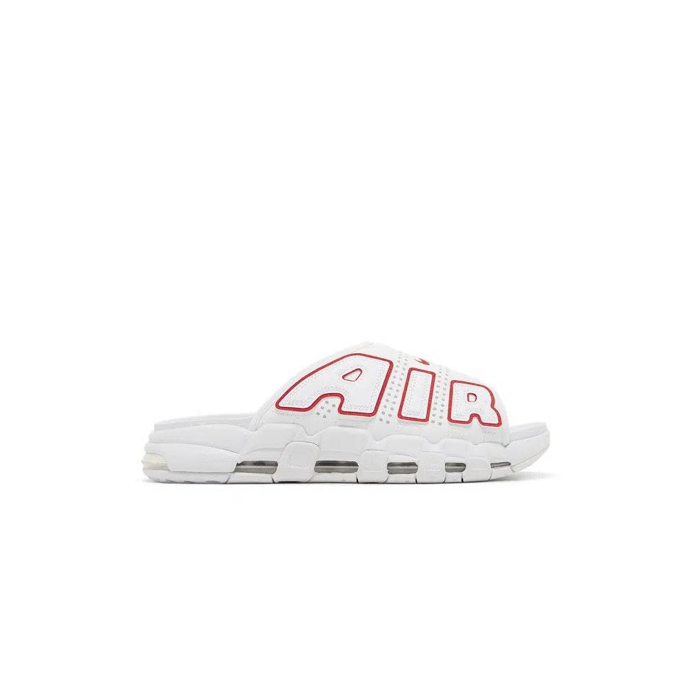 Слайды Nike Air More Uptempo Slide 'White University Red' 1