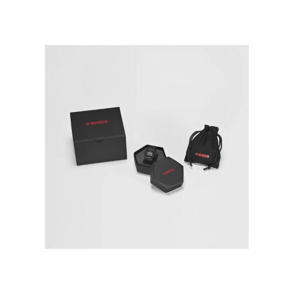 Nano Ring DWN-5600-1 Мужские цифровые часы с черным ремешком из смолы 8