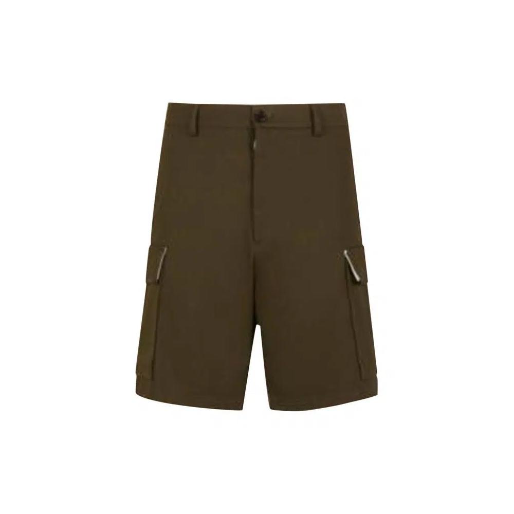 Низ Marni Organic Gabardine Shorts 'Deep Sage' 1