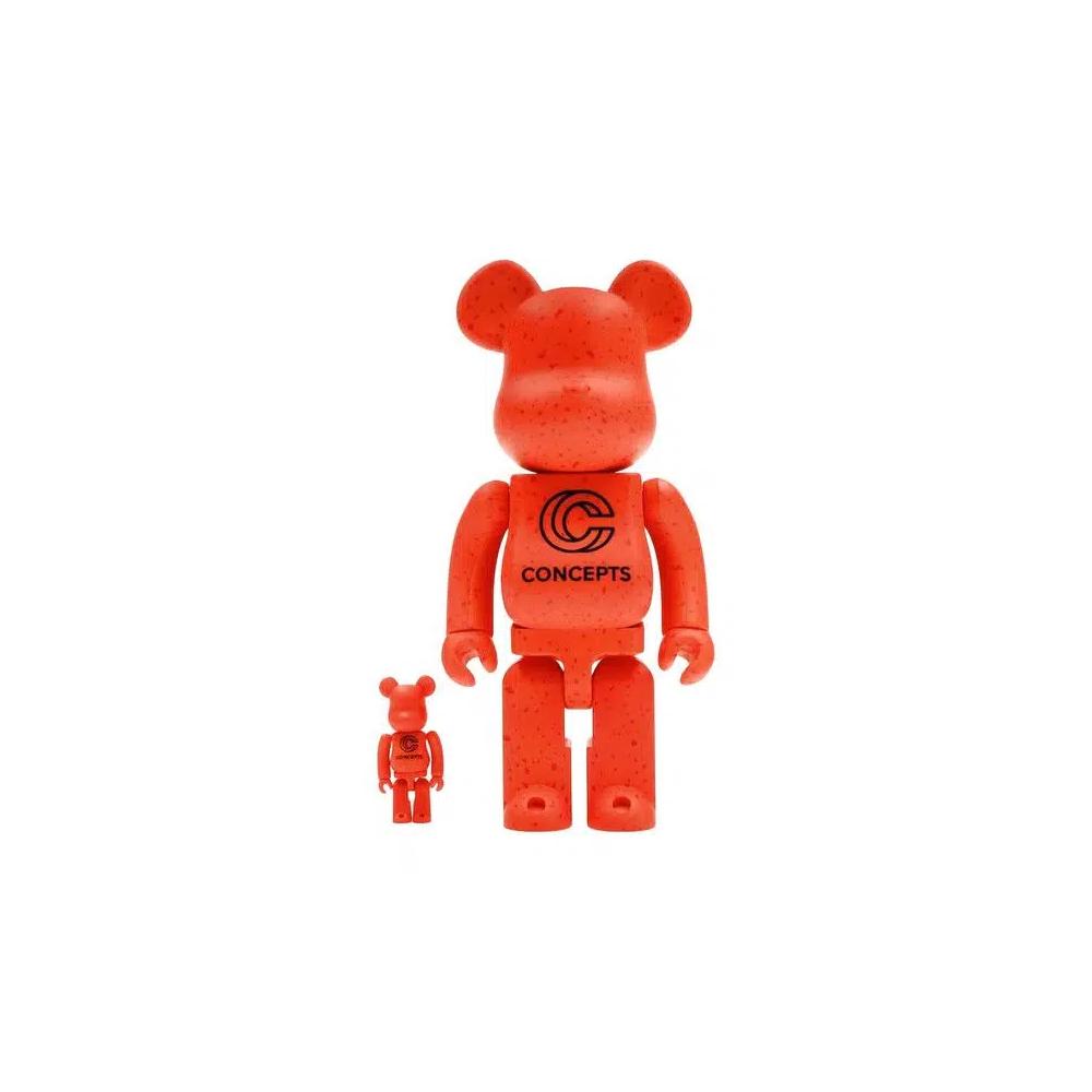 Фигурки BE@RBRICK x Concepts Lobster 100% и 400% Набор 'Оранжевый' 1