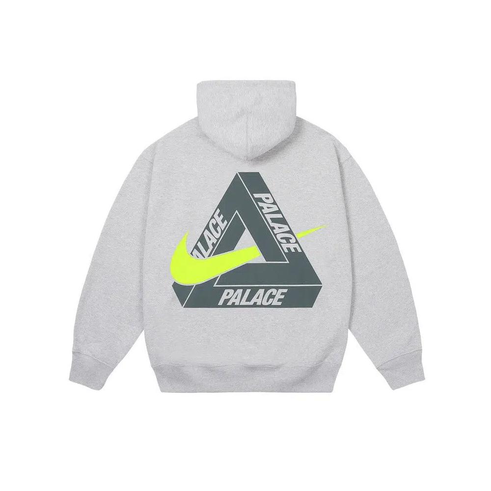 Худи Palace x Nike Tri Swoosh Hood 'Grey Marl' 2