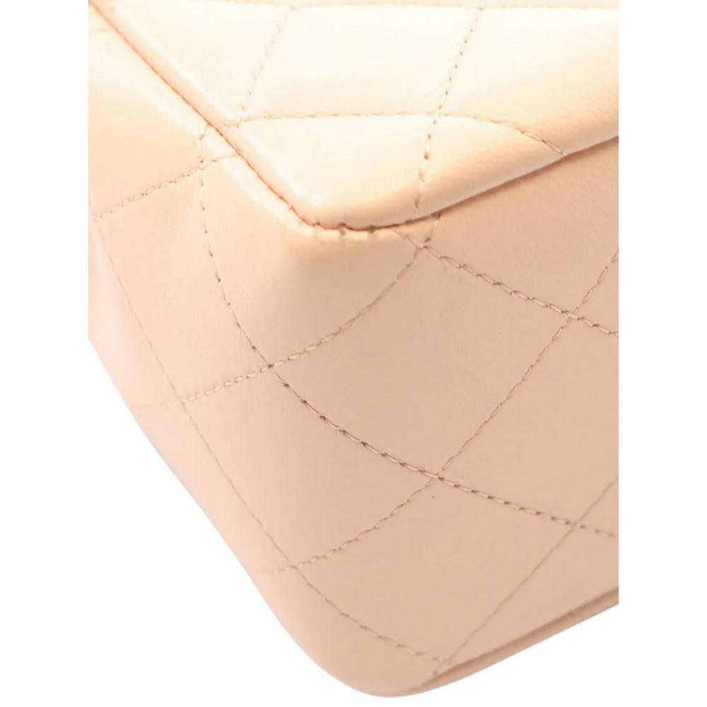 Сумка через плечо Mini Square Classic Bicolor Single Flap (2021-2026 годы) 2