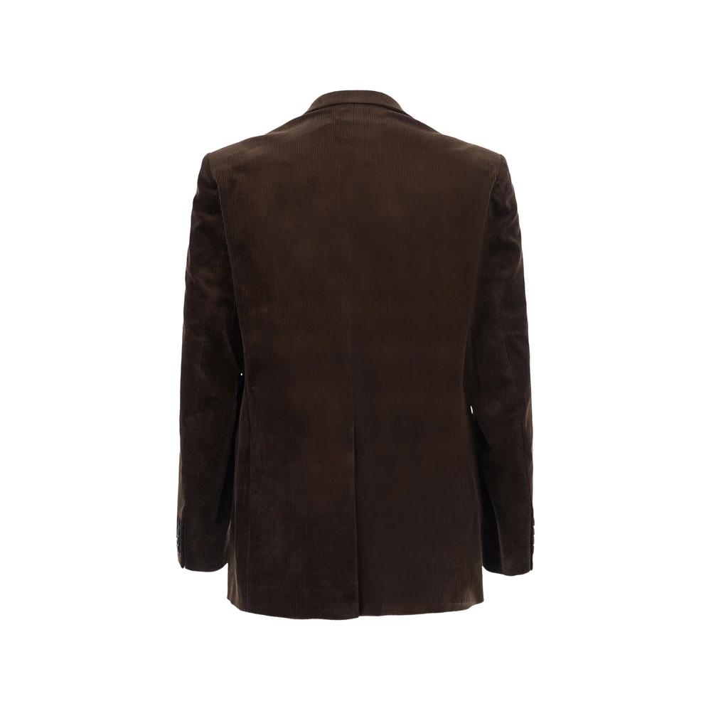 single-breasted long-sleeve blazer 2