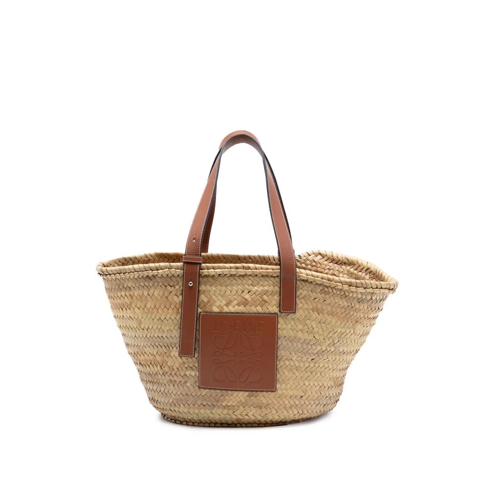 Сумка-тоут Medium Raffia Anagram Basket (2018 год) 1
