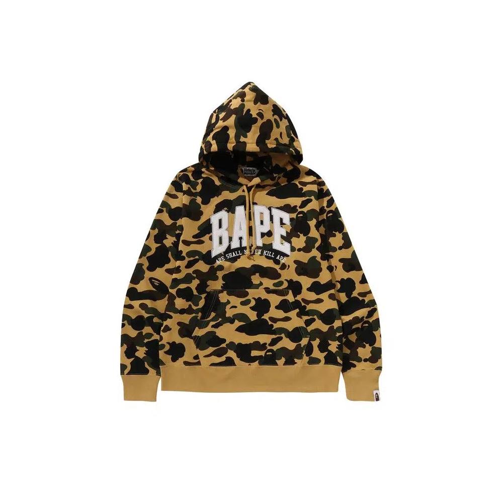Худи BAPE 1st Camo Pullover Hoodie 'Yellow' 1