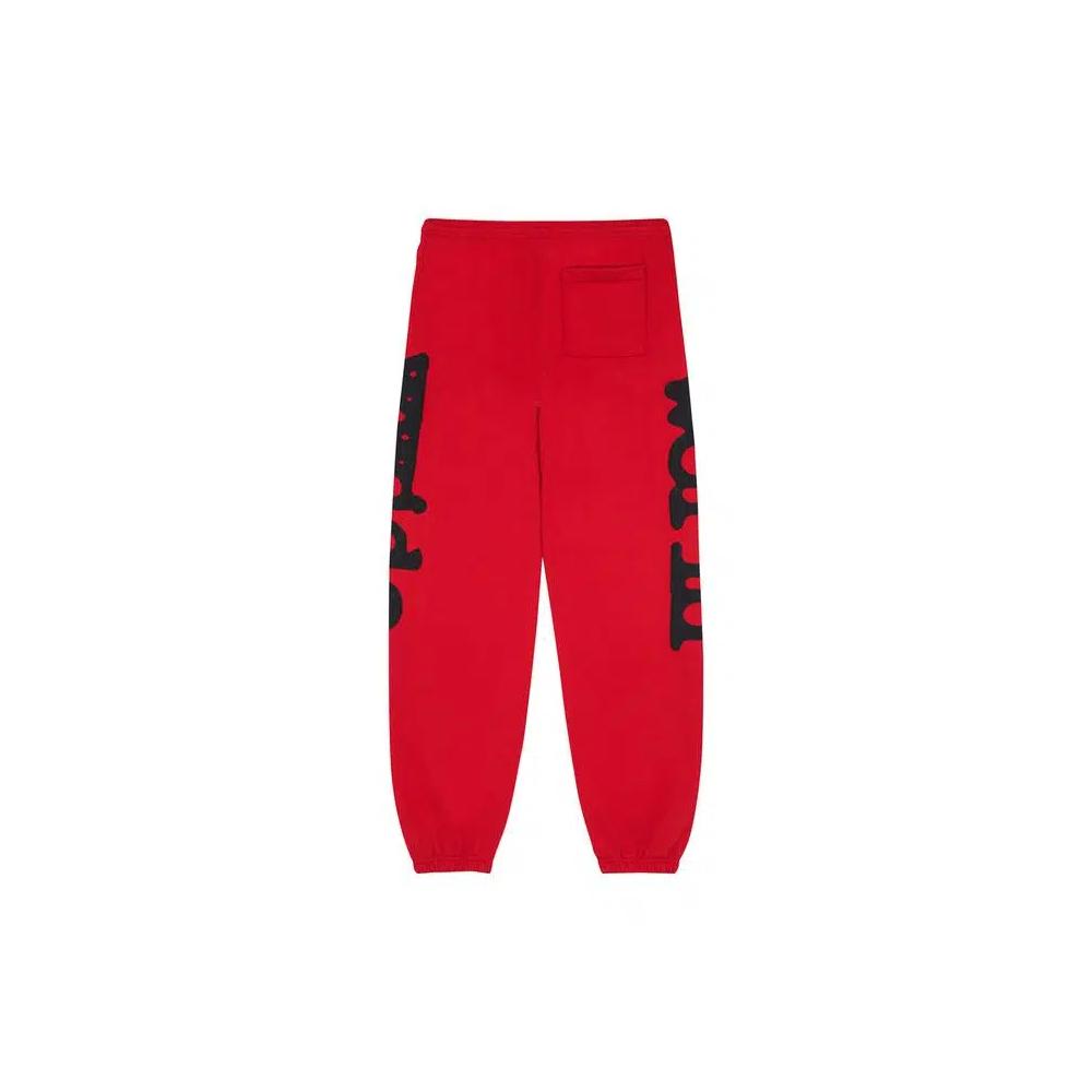 Спортивные штаны Sp5der Beluga Sweatpants 'Red/Black' 2