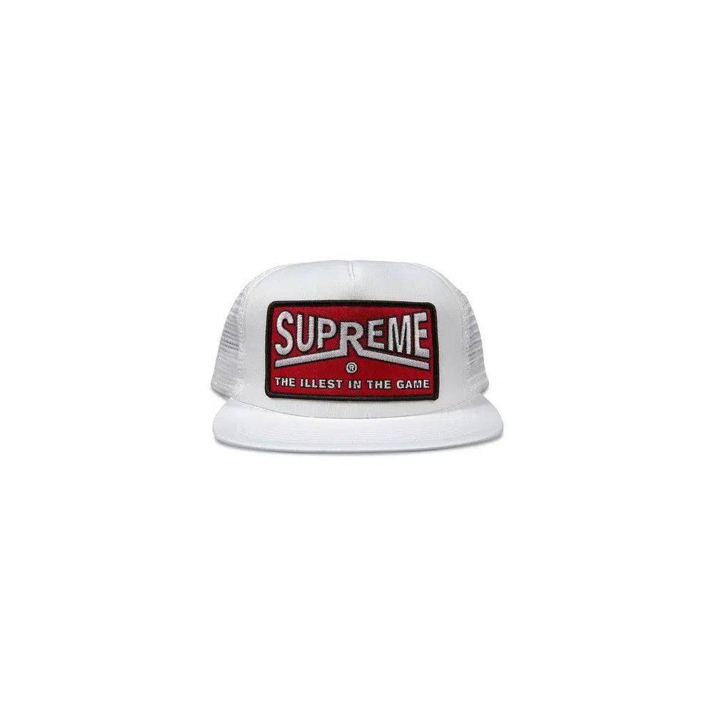 Бейсболки Supreme Illest Mesh Back 5-Panel 'White' 1