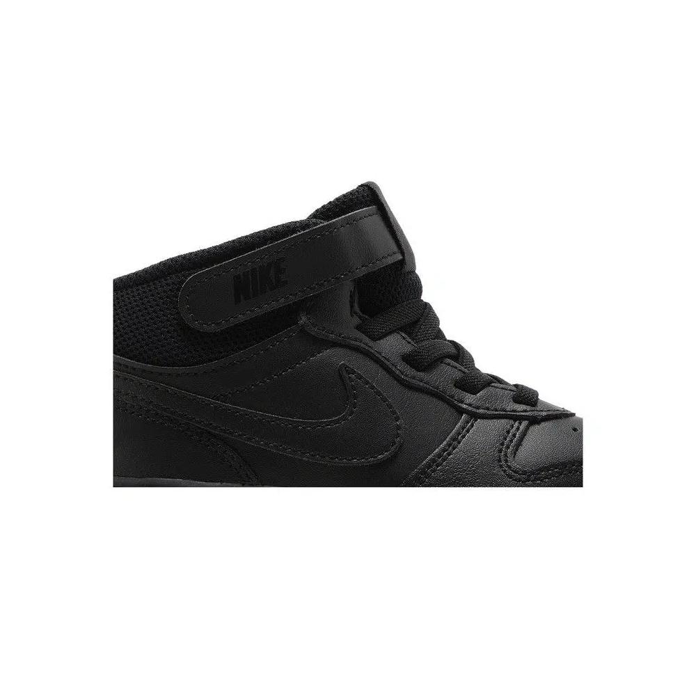 Кроссовки Nike Court Borough Mid 2 TD 'Triple Black' 2