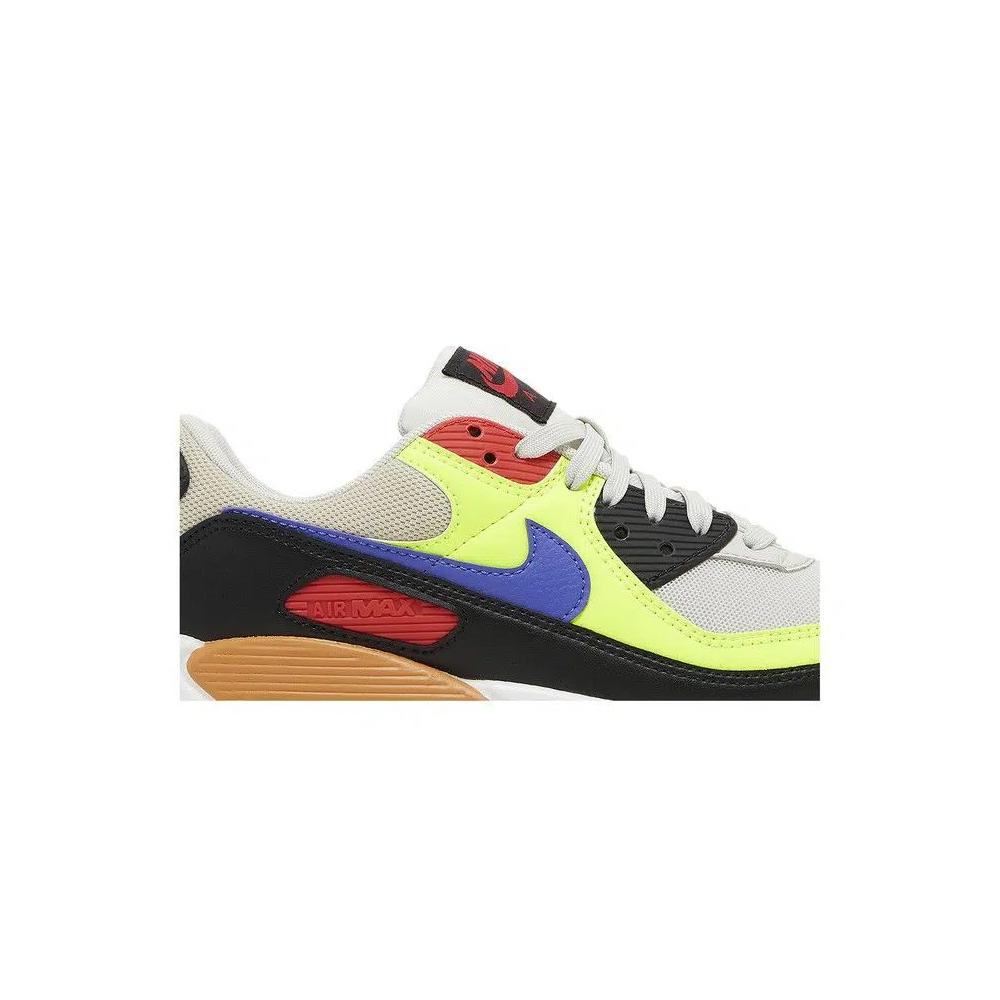 Кроссовки Nike Wmns Air Max 90 'Volt Light Bone Ultramarine' 2