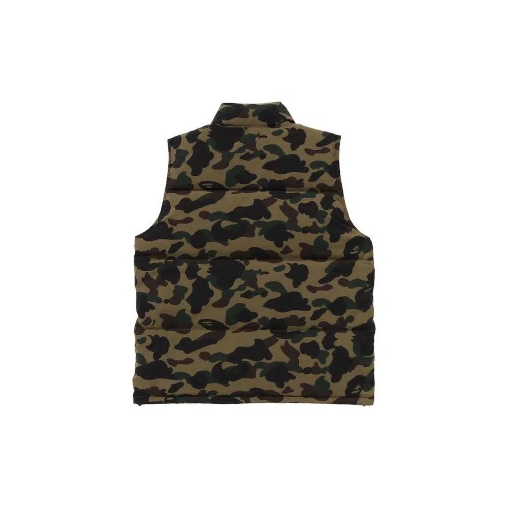 Жилет BAPE 1st Camo Reversible Down Vest 'Green' 2