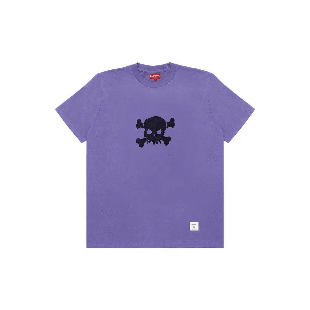 Футболки Supreme Skull Short-Sleeve Top 'Pale Purple' 1