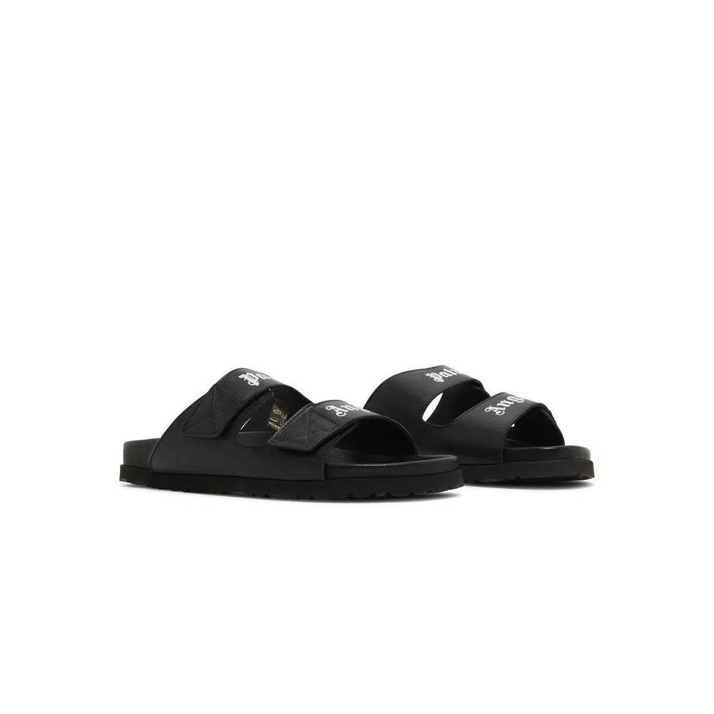 Sandals Palm Angels Logo Print Sandal 'Черный' 8