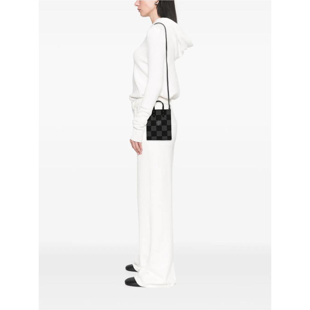 Сумка-сэтчел Damier Checkerboard Sac Plat XS (2021-2026 годы) 2