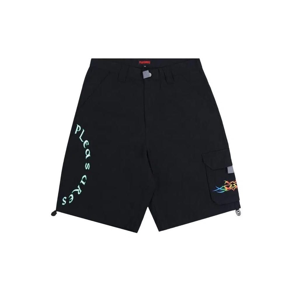 Шорты Pleasures Adventure Cargo Shorts 'Черный' 1