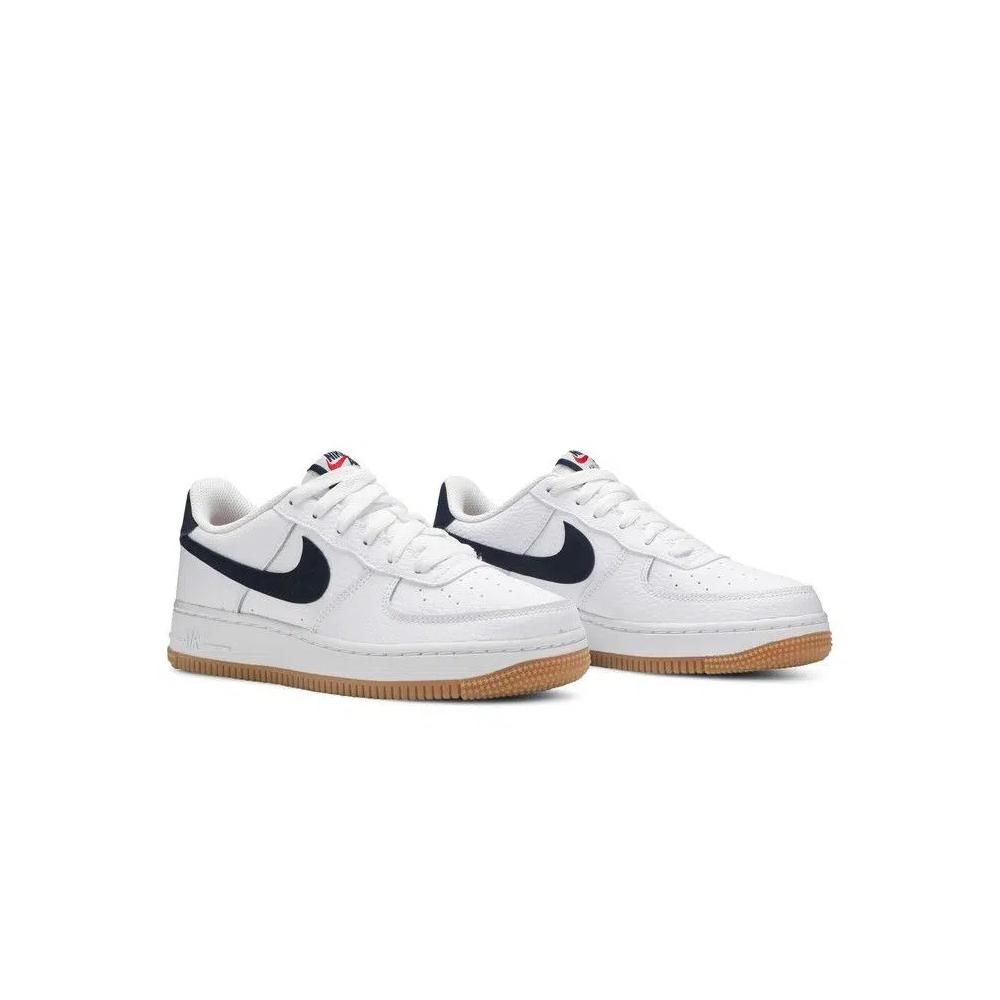 Кроссовки Nike Air Force 1 Low GS 'White Obsidian' 8