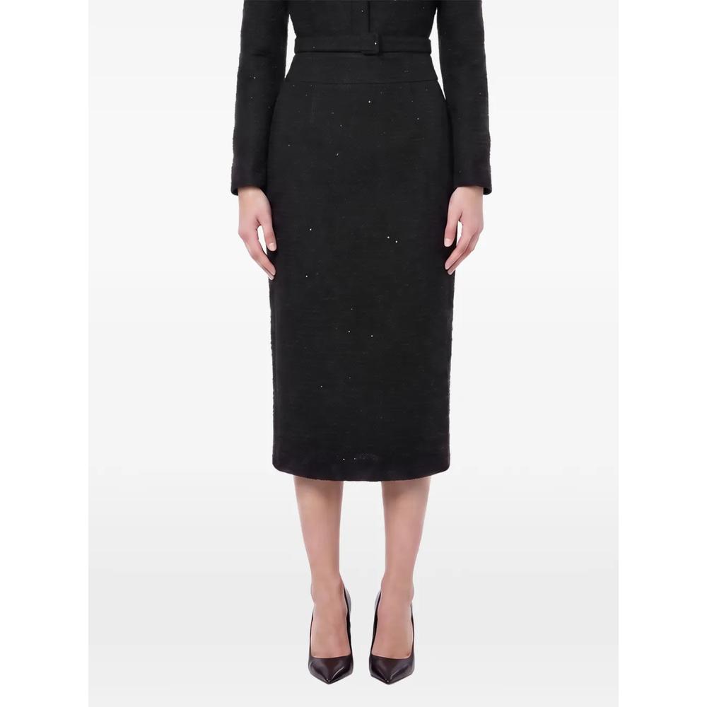 sequin-embellished pencil skirt 3