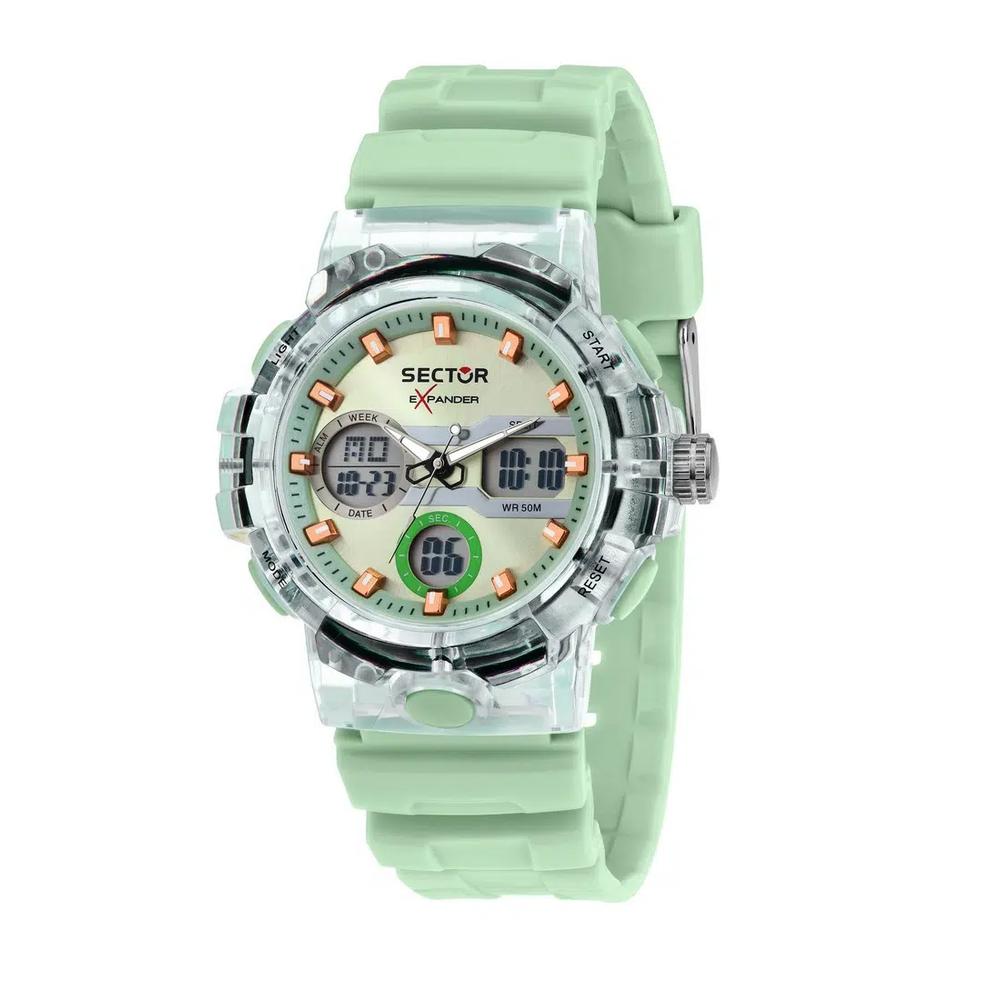 【3 года гарантии】Sector Ex-46 43mm Unisex Digital Watch R3251242502 1