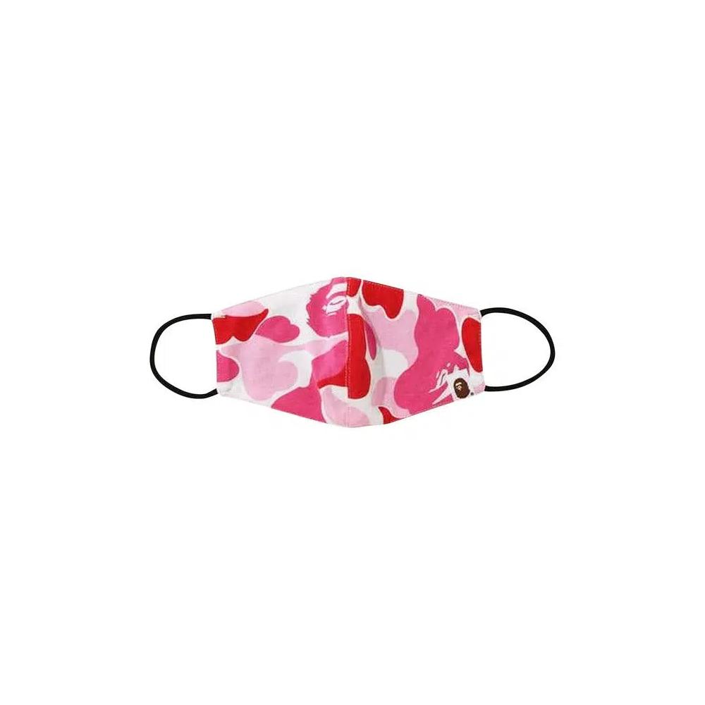 Маски BAPE Big ABC Camo Mask «Розовый» 1