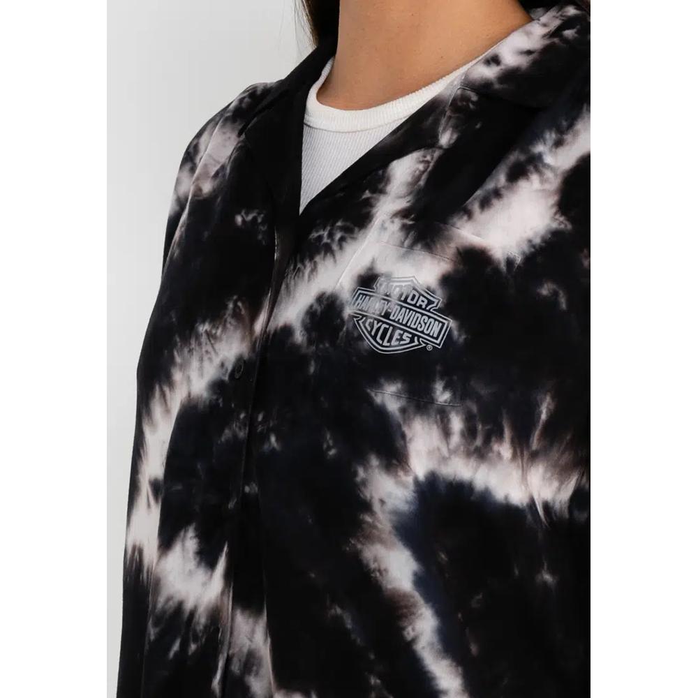 Рубашка на пуговицах Bar & Shield Tie Dye Button Down Shirt 3